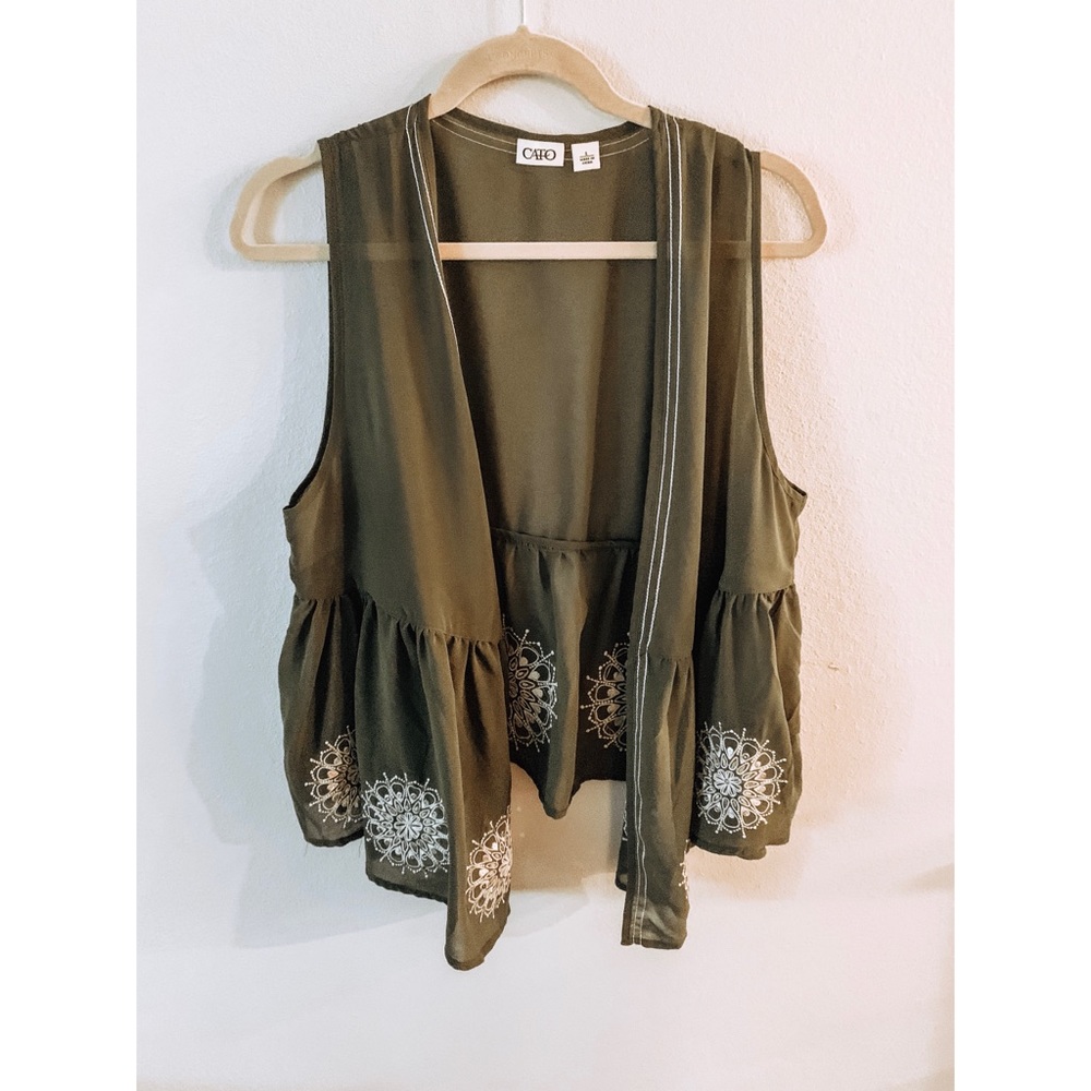 Chiffon Vest